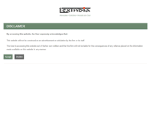 Tablet Screenshot of lexindia.com